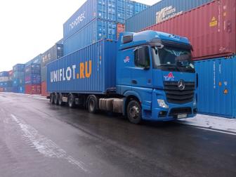 Отправка контейнеров на Камчатку